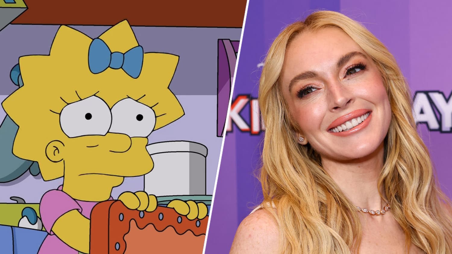 Lindsay Lohan Teases ‘The Simpsons’ Appearance As Future Maggie: “Dream Come True”
