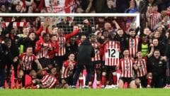 Sunderland recreate Newcastle team photo after 'special' derby win