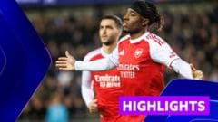 Madueke scores twice in Arsenal victory over Club Brugge