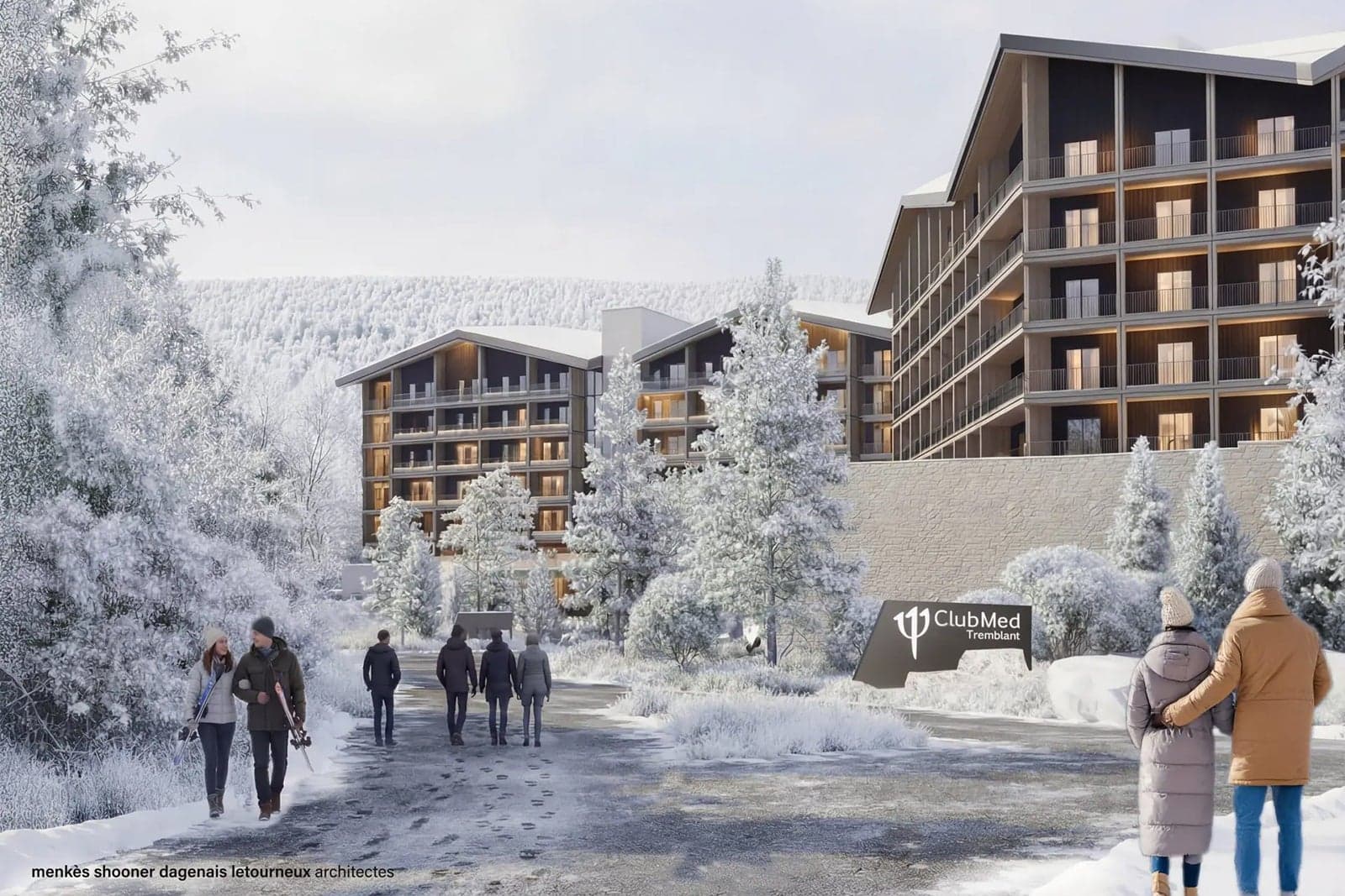 A new ski-in, ski-out resort is coming to North America — and it's all-inclusive
