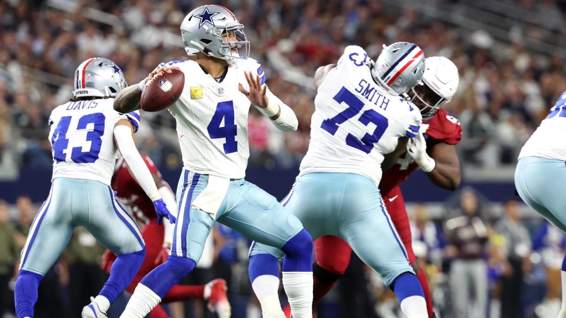 Vikings vs. Cowboys NFL player props, SGP: Self-learning AI backs Prescott Under 1.5 touchdown passes on 'SNF'