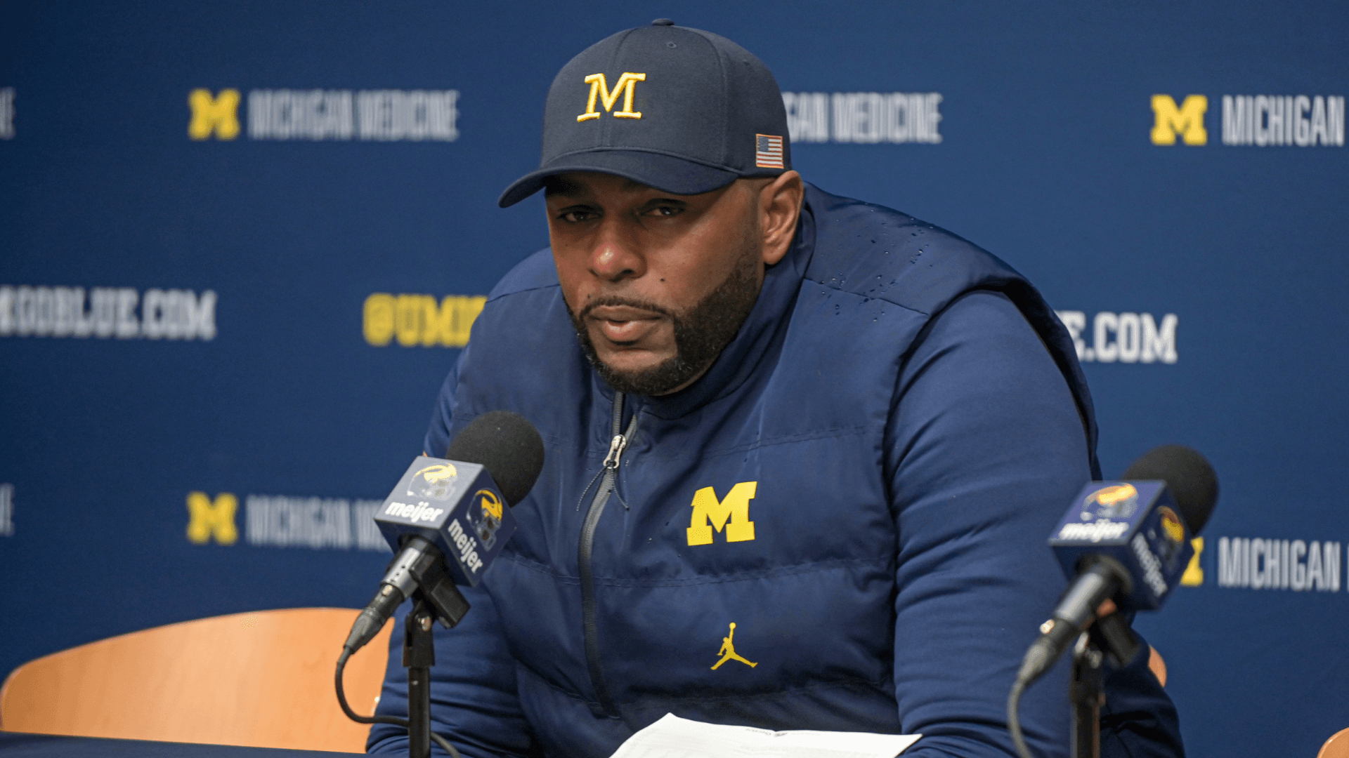 Ex-Michigan coach Sherrone Moore in custody hours after firing as police conduct assault investigation
