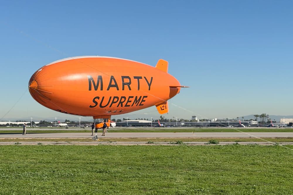 Inside the ‘Marty Supreme’ Blimp: How A24’s Marketing Campaign Took Two Variety Reporters Flying High Above Los Angeles