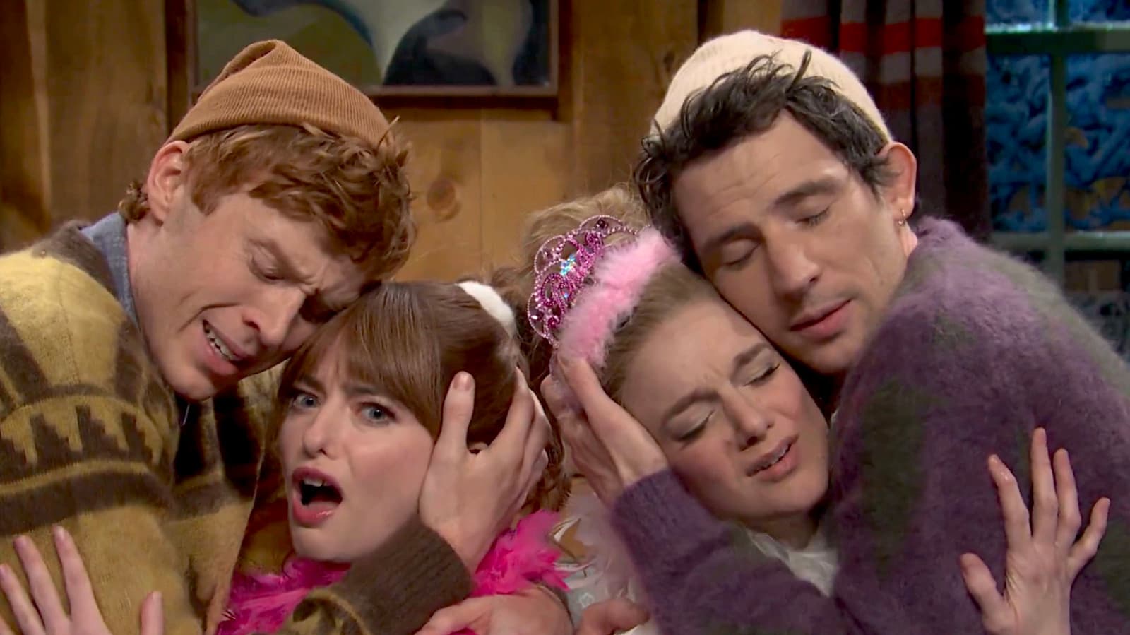 SNL Video: A Sweater-Clad Josh O'Connor Gets Cozy As A Sensitive Male Stripper